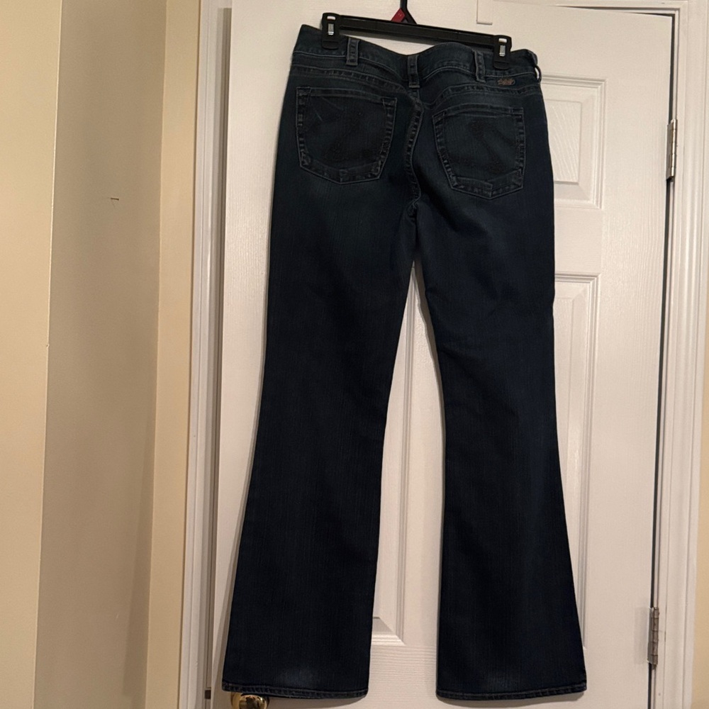 Classic Silver dark blue Women's Jeans - Picture 3 of 4